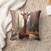 Giraffe in NYC Kussen (Deken)