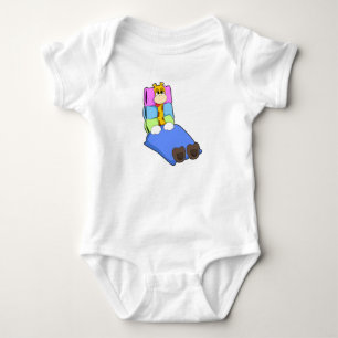 Giraffe in slaapstand met knuppel en Pillow Romper