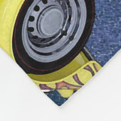 Giraffe in Space Fleece Deken (Hoek)