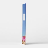 Giraffe in sparkly roze pet Case-Mate iPhone case (Achterkant / Rechts)