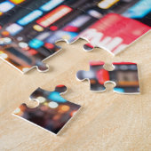 Giraffe in Times Square Legpuzzel (Zijkant)