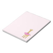 Giraffe in Tutu Notitieblok (Gedraaid)