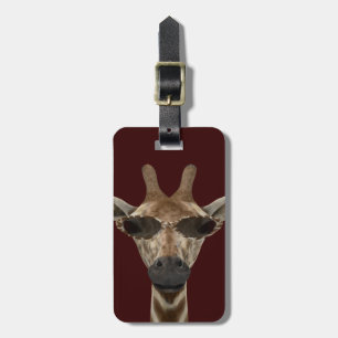Giraffe Incognito Bagagelabel