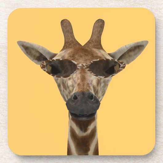 Giraffe Incognito Bier Onderzetter (Voorkant)