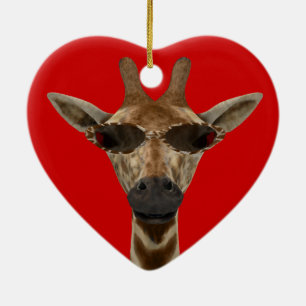 Giraffe Incognito Keramisch Ornament
