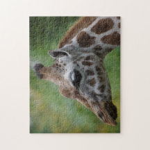 Giraffe Jigzaag Puzzle