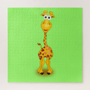Giraffe Jigzaag Puzzle Legpuzzel
