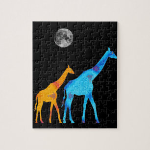 Giraffe Jigzaag Puzzle Legpuzzel
