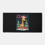 Giraffe Joyeux sapin de Noël Éclairage Père Noël G (Recto)