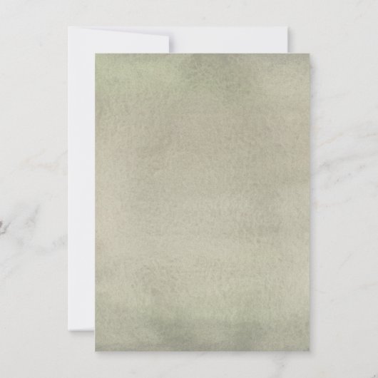 Giraffe Jungle tropicale invitations au mariage (Dos)