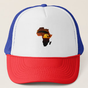 Giraffe Kaart Dad South Animals Safari Trucker Pet