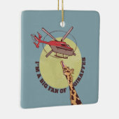 Giraffe Keramisch Ornament (Rechts)