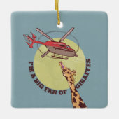 Giraffe Keramisch Ornament (Voorkant)