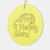 Giraffe Keramisch Ornament (Links)