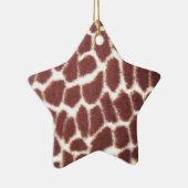 Giraffe kerstkerstversiering keramisch ornament (Rechts)