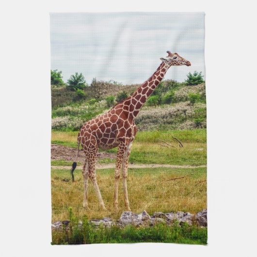 Giraffe Kitchen Towel Theedoek (Verticaal)