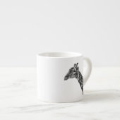 Giraffe koffie espresso kop (Voorkant rechts)