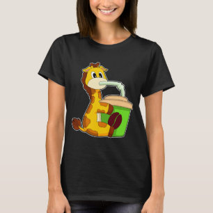 Giraffe Koffie Koffie mok T-shirt