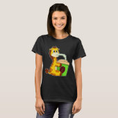 Giraffe Koffie Koffie mok T-shirt (Voorkant volledig)