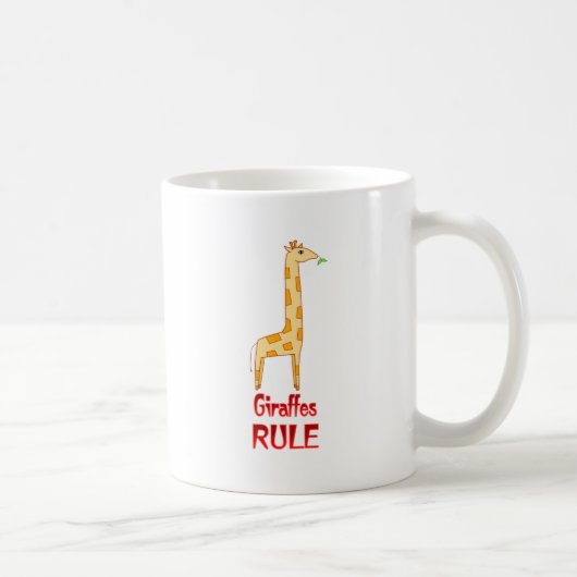 Giraffe Koffiemok (Rechts)
