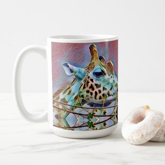 GIRAFFE KOFFIEMOK (Met donut)