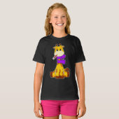 Giraffe Koorts thermometer T-shirt (Voorkant volledig)