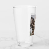 Giraffe kop Giraffe print Afrikaans dier Glas (Rechts)