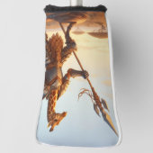 Giraffe krijger golfheadcover (Draai 90)