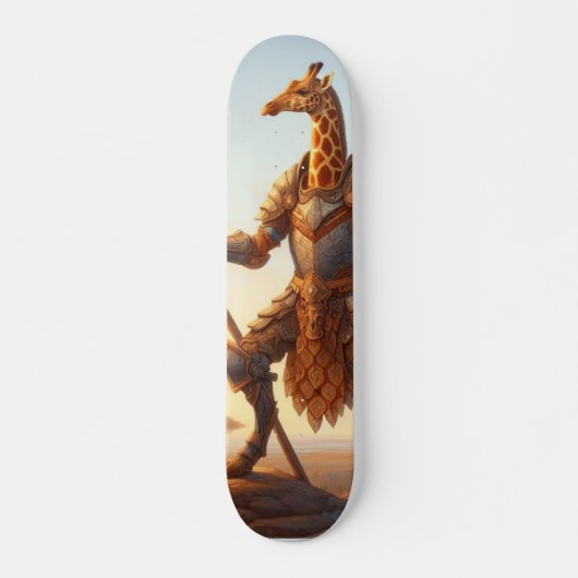 Giraffe krijger skateboard (Voorkant)