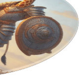 Giraffe krijger snijplank (Hoek)