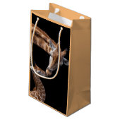 Giraffe Kusjes Cadeautas (Achterkant Gekanteld)