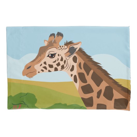 Giraffe Kussensloop (Voorkant)