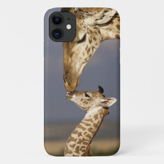 Giraffe kust baby-giraffe Case-Mate iPhone case (Achterkant)