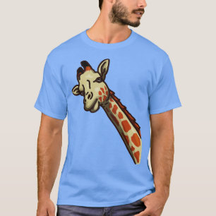 Giraffe Lady Zookeeper Zoogoer Wildlife Animal Saf T-shirt
