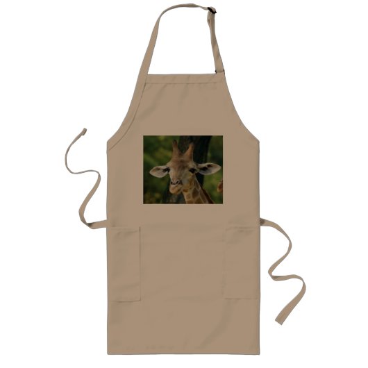 Giraffe Lang Schort (Voorkant)