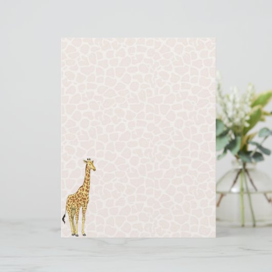 Giraffe Letterhead (Staand voorkant)