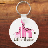 Giraffe Little Sister Sleutelhanger (Voorkant)