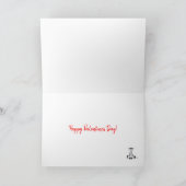 Giraffe Love Heart Carte Saint Valentin (Intérieur)