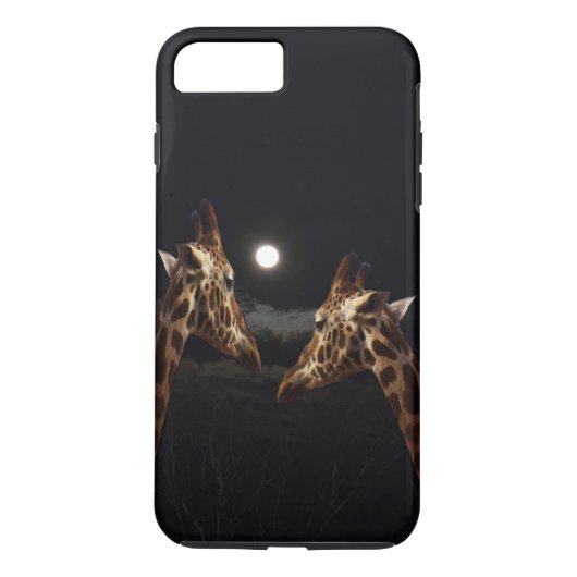 Giraffe Love in the Moonlight Case-Mate iPhone Case (Achterkant)