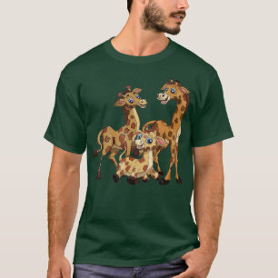 Giraffe Lover Cute Africa Safari dierentuin T-shirt