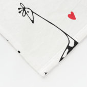 Giraffe Lover - Fleece Blanket (Hoek)