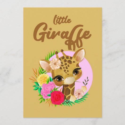 Giraffe Lover Giraffes Afrika Programma (Voorkant)