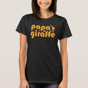 Giraffe Lover Grappige Giraffe Print I Papa Giraff T-shirt