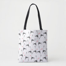 Giraffe Lover - Over de hele Canvas tas