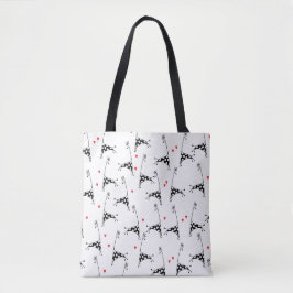 Giraffe Lover - Over de hele Canvas tas