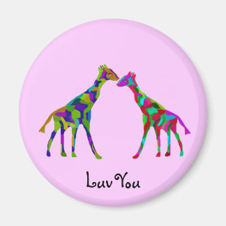 Giraffe Luv Magneten