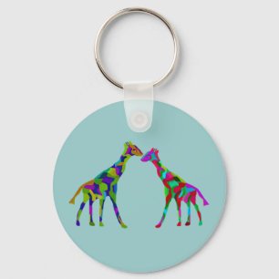 Giraffe Luv Sleutelhangers