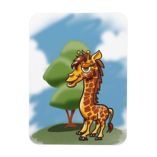 Giraffe Magneet (Verticaal)