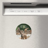 Giraffe magneet - Gepersonaliseerd (Insitu (Vaatwasser))