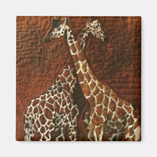Giraffe Magnet Magneet (Voorkant)